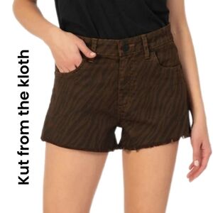 Kut from the Kloth Brown Women's Shorts